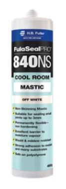 Coolroom Mastic White 420 GR 840NS