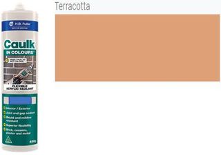 TERRACOTTA Caulk In Colour 450gm Cartridge