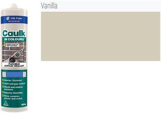 VANILLA Caulk In Colour 450gm Cartridge