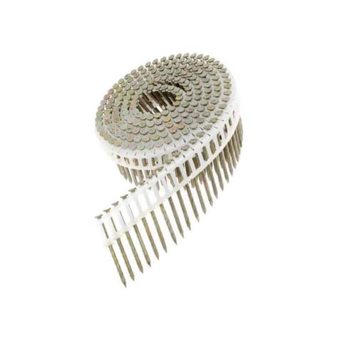 27mm x 2.50mm Coil Nail Hd E-GAL TWIST SHK 6000 PK FAP27V5