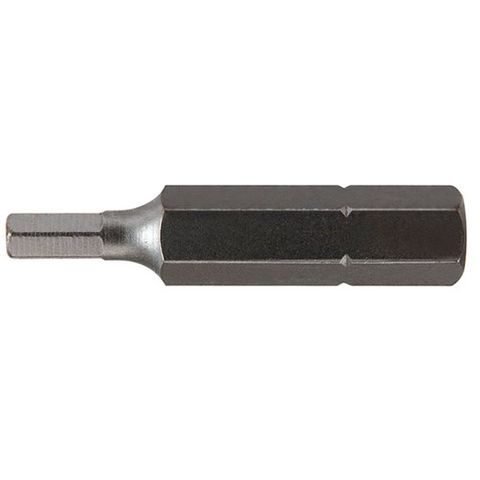 2.5mm x 25mm Hexagon POST Insert Driver Bit - HEXSE2525