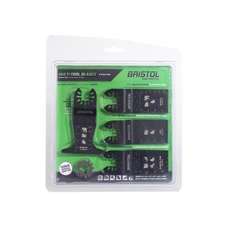 Bristol 4 Piece Multitool Blade Set W- Bonus Adaptor BTW4MAK