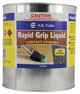 Rapid Grip Liquid Adhesive 4 Litre - 4 PACK