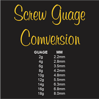 Screw Types & Conversion