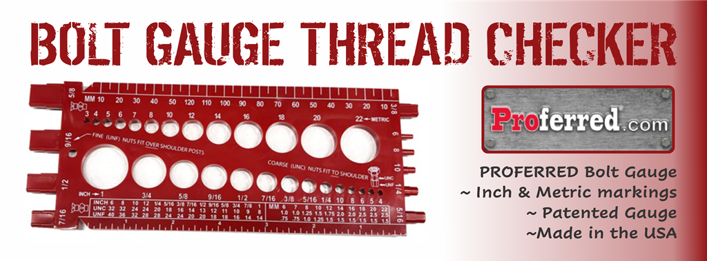 Proferred Bolt Gauge