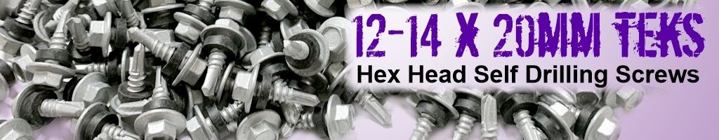 10 x 20 Tek Screws
