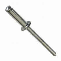 5-5 Dome Head Open Blind Rivet Stainless Steel Head / Steel Stem