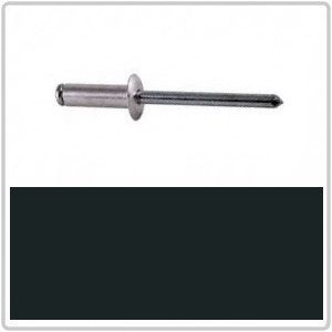 4-3 Dome Head Blind Rivet Aluminium Head / Steel Stem - CHARCOAL