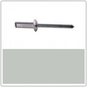 4-3 Dome Head Blind Rivet Aluminium Head / Steel Stem - SHALE GREY