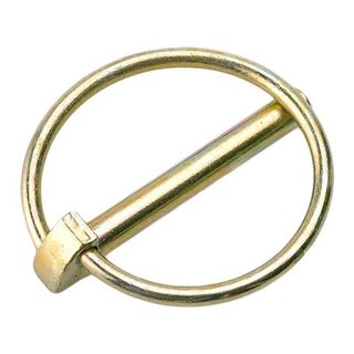 M11 x 70 Steel Linch Pins Zinc Yellow