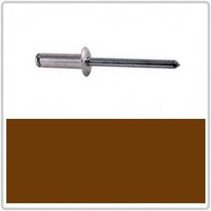 4-2 Dome Head Blind Rivet Aluminium Head / Steel Stem - BRONZE