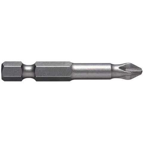 No 2 x 50mm Phillips RIBBED Driver Insert Bit Mag