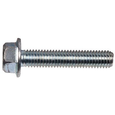 M6 -1.0 x 25mm Flanged Hex Bolt 8.8 Zinc Plated