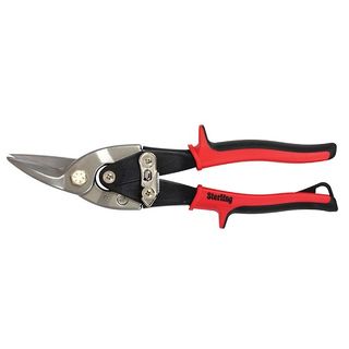 Sterling AVIATION Tin Snips Left Cut RED