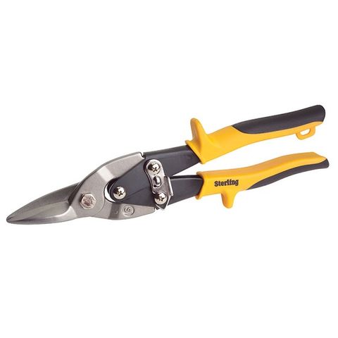Sterling AVIATION Tin Snips Straight Cut YELLOW