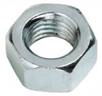 5/16Bsw - 18tpi Hex Standard Nuts Zinc Plated