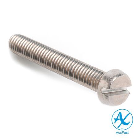 M5 x 40mm CHEESE SLOT M/Thread Screw S/STEEL 304