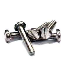 M5 x 16mm Pan SLOT Metal Thread Screw S/STEEL 316