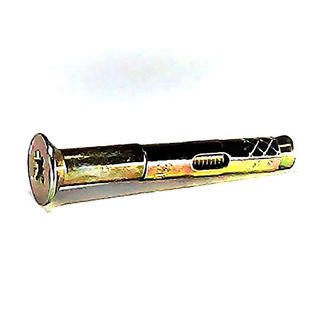 M8 x 60mm Countersunk Phillips Drive Sleeve Anchor Zinc Yellow