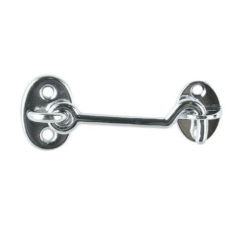 75mm Cabin Hook & Eye Chrome Plated