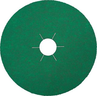 125 x 22 Fibre disc (CS570) Zirconia/Star hole/Top coat 80 Grit