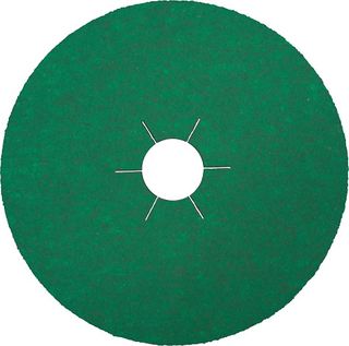 100 x 16 Fibre disc (CS570) Zirconia/Round hole/Top coat 120 Grit