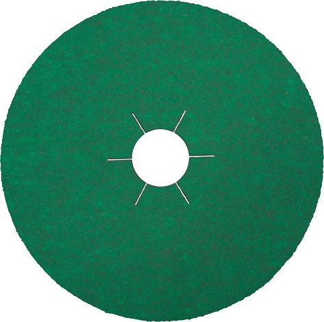 100 x 16 Fibre disc (CS570) Zirconia/Round hole/Top coat 120 Grit