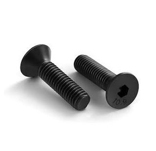 M16 x 60mm Countersunk Head Socket Screw - High Tensile - Plain