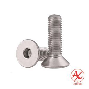 M8 x 40mm Countersunk Head Socket Screw - Stainless Steel - Grade 316