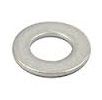 3/8 x 5/8 x 18g Flat Washers Mild Steel Zinc Plated