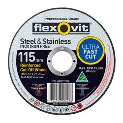 115 x 1 x 22 Thin Inox Cutting Disc - 15115010