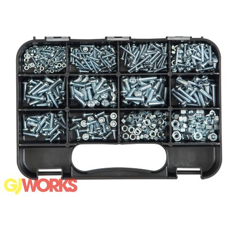 Machine Screws & Nuts METRIC Grabkit