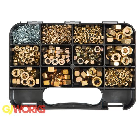 Hex Nuts METRIC (Coarse & Fine) Grabkit