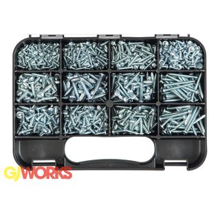 Self Tapping Screws STS (Zinc Pan Head) Grabkit