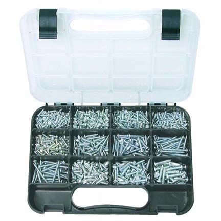 S/Tapp. Screws Pan Phil. ZP 6-12gauge 760 piece