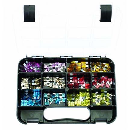 120 Piece Blade Fuses 3 amp 20 amp Mini & AF Fuses