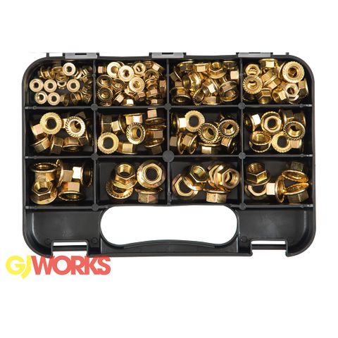 Hex Flanged Nuts METRIC Grabkit