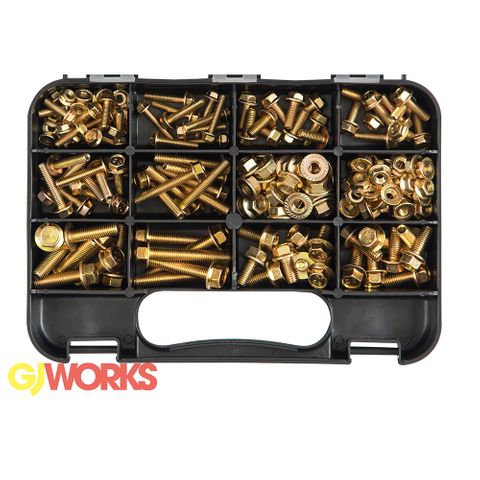 Hex Flange Bolts & Nuts METRIC Grabkit