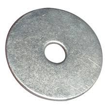 3/16 x 5/8 x 16g Mudguard Washers Mild Steel Zinc Plated