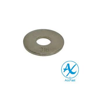 1/2 x 1-1/4 x 14g Mudguard Washers Stainless Steel Grade 304