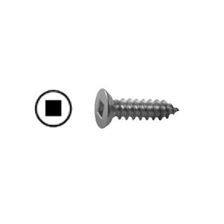 10g x 1/2 CSK U-CUT Hd SQUARE Drive Self Tapping Screw STAINLESS 304