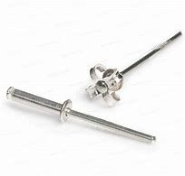6-8 Dome Head PEEL Rivet Aluminium Head / Steel Stem