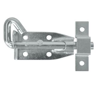 150mm x 10mm Padbolt SINGLE Eye SQUARE Keep Zinc Plated