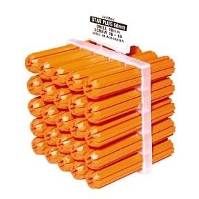 Orange Star Plug 50mm suit 16-18g Screw