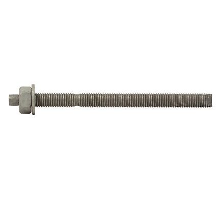 M8 x 110mm Chem Stud Bolt  Nut & Wash GAL