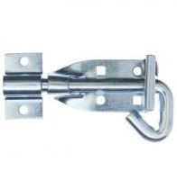 150mm Padbolts SINGLE Eye ROUND Keep - Zinc