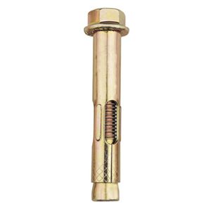 M6.5 x 25mm Hex Nut Sleeve Anchor Zinc Yellow