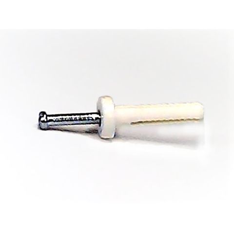 M6.5 x 25mm Round Hd Nail in Plug Stl Pin