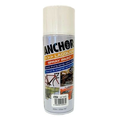 Touch Up Paint FLAT WHITE 300 GRAM CAN