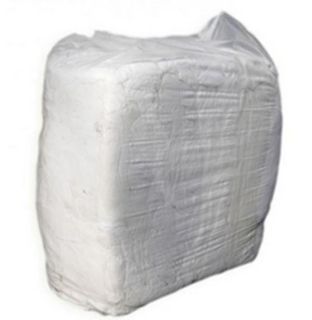 Rags 10KG No1 White COTTON